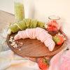 Strawberry Matcha Croissant Foragers